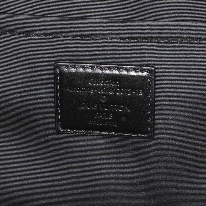 Borsa Louis Vuitton Speedy 30 cm Editions Limitées in paillettes nere e pelle nera - Detail D3