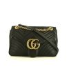 Gucci GG Marmont large model shoulder bag in black quilted leather - 360 thumbnail