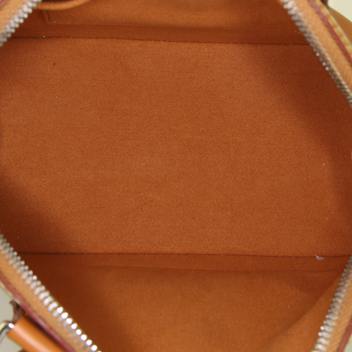 Louis Vuitton Alma BB shoulder bag in honey beige epi leather - Detail D3