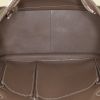 Sac bandoulière Hermès Jypsiere 34 cm en cuir togo étoupe - Detail D2 thumbnail