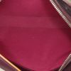 Bolso de mano Louis Vuitton Fowler en cuero Monogram morado y cuero natural - Detail D2 thumbnail
