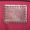 Louis Vuitton Fowler handbag in purple monogram leather and natural leather - Detail D3 thumbnail