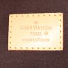 Borsa Louis Vuitton Bellevue modello grande in pelle verniciata monogram bordeaux e pelle naturale - Detail D3 thumbnail