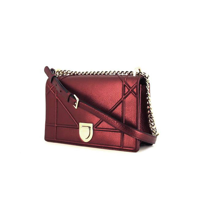 Christian Dior 2010s Pre-owned Diorama Shoulder Bag - Red