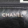 Sac cabas Chanel Grand Shopping en toile siglée noire et blanche - Detail D3 thumbnail