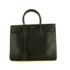 Saint Laurent Sac de jour small model handbag in black leather - 360 thumbnail