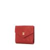 Portefeuille Chanel Vintage en cuir rouge - 00pp thumbnail