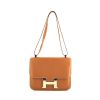 Hermes Constance handbag in gold Swift leather - 360 thumbnail