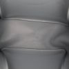 Sac à main Prada Dynamique en cuir grainé bleu - Detail D2 thumbnail