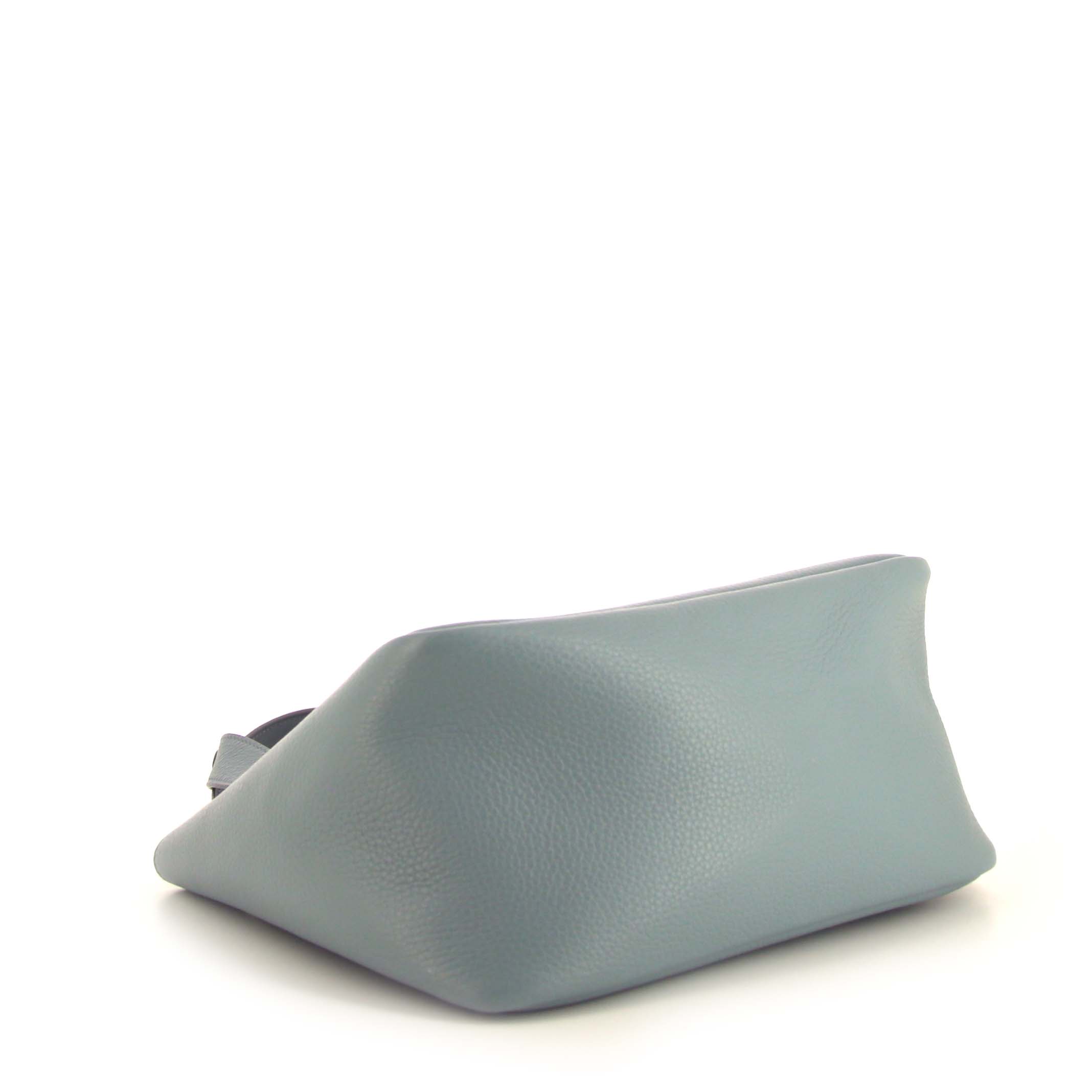 Borsa Prada Dynamique in pelle martellata blu - Detail D4