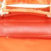 Borsa a tracolla Dior Mini Lady Dior in coccodrillo arancione - Detail D3 thumbnail