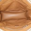 Prada Galleria large model handbag in black, brown and white leather saffiano - Detail D3 thumbnail