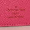 Portefeuille Louis Vuitton Eugenie en toile monogram multicolore noire et cuir naturel - Detail D3 thumbnail