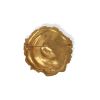 Line Vautrin, broche "Mignonne allons voir si la rose", en bronze doré, monogrammée, des années 1950/60 - Detail D1 thumbnail