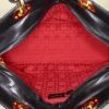 Bolso de mano Dior Lady Dior modelo grande en cuero cannage negro - Detail D2 thumbnail