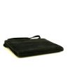 Hermès Vintage handbag in black doblis calfskin - Detail D4 thumbnail