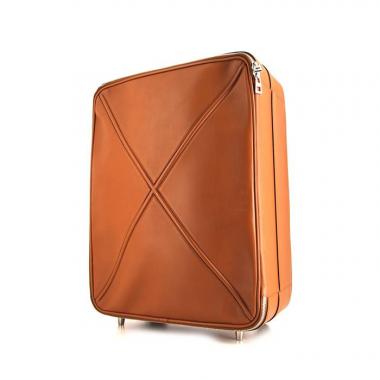 Valigia Loewe Cross Trolley in pelle gold