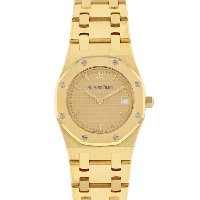 Audemars Piguet Lady Royal Oak watch in yellow gold Ref:  66270BA Circa  1990 - 00pp