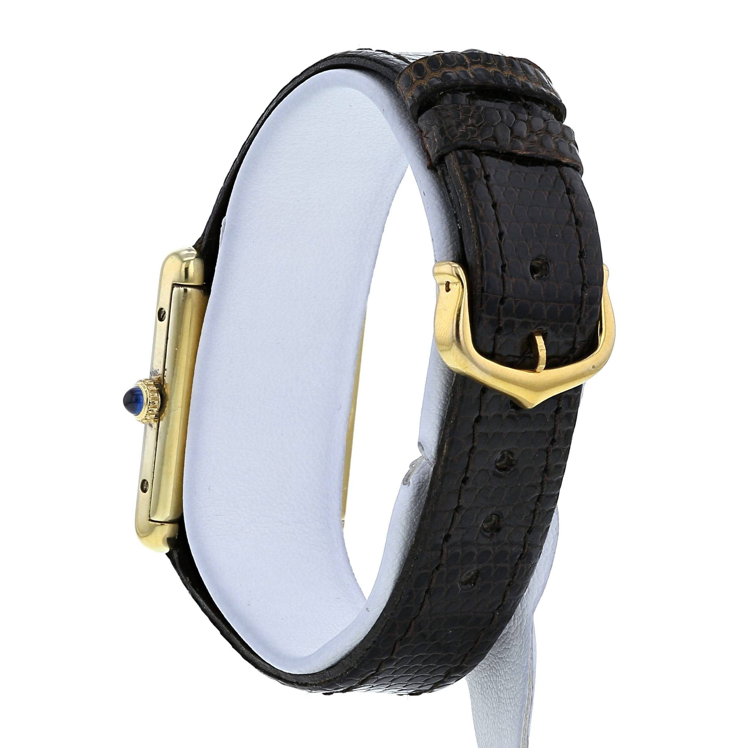 Orologio Cartier Tank Must in vermeil Circa  1990 - Detail D3