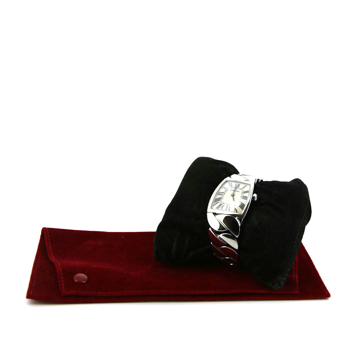 Cartier La Dona De Cartier watch in stainless steel Ref:  2835 Circa  2000