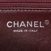 Chanel Mademoiselle bag worn on the shoulder or carried in the hand in grey quilted leather - Detail D4 thumbnail