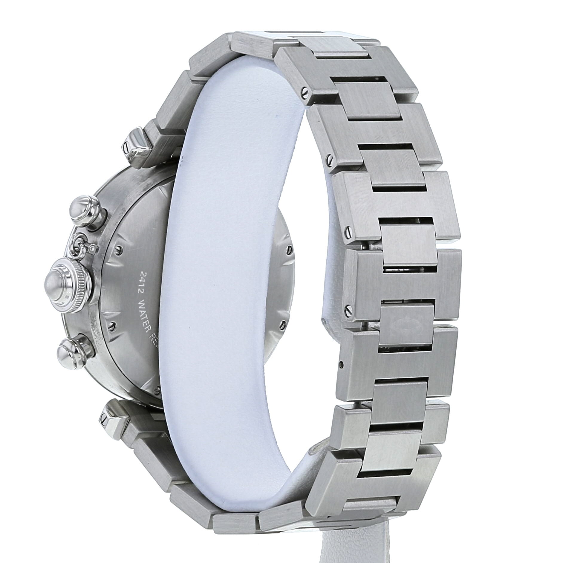 Cartier Pasha Chrono watch in stainless steel Ref:  2412 Circa  1999