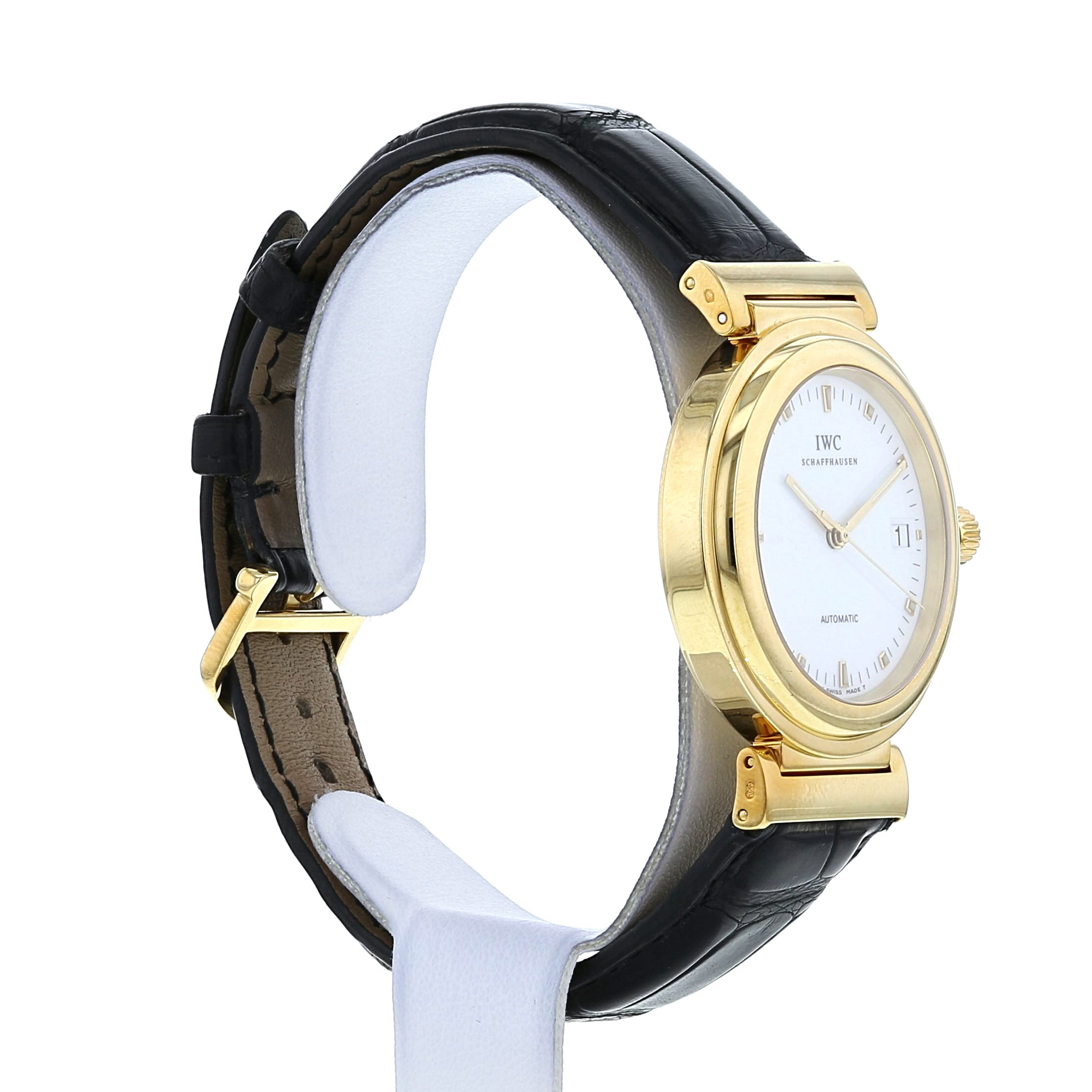 Reloj IWC Da Vinci de oro amarillo Ref :  3528 Circa  1990 - Detail D1