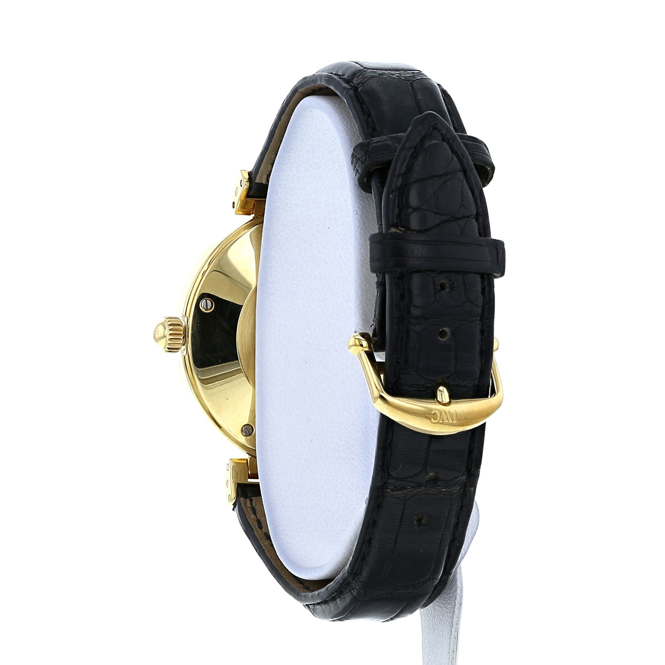 Montre IWC Da Vinci en or jaune Ref :  3528 Vers  1990