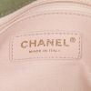 Chanel Timeless handbag in khaki and brown jersey - Detail D4 thumbnail