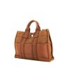Shopping bag Hermes Toto Bag - Shop Bag in tela e pelle marrone - 00pp thumbnail