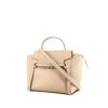 Celine Belt micro modèle shoulder bag in beige grained leather - 00pp thumbnail