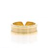 Anello aperto Cartier C de Cartier modello piccolo in oro giallo e diamanti - Detail D3 thumbnail