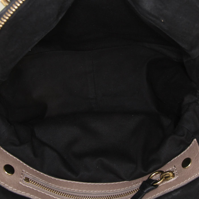 Borsa Chloé Bay in pelle nera - Detail D2