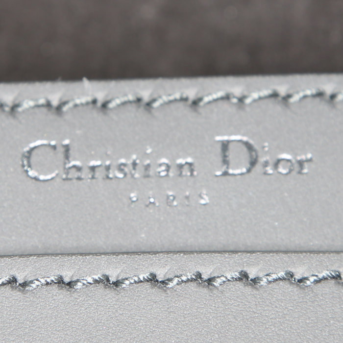 Dior J'Adior shoulder bag in black leather - Detail D4