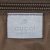 Borsa a tracolla Gucci in tela monogram beige con motivo e pelle blu - Detail D3 thumbnail
