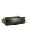 Bolso de mano Chanel Vintage en lona acolchada negra y cuero negro - Detail D5 thumbnail