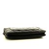 Chanel Wallet on Chain shoulder bag in black quilted leather - Detail D4 thumbnail