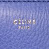 Bolso de mano Celine Edge en cuero negro, azul y color topo - Detail D5 thumbnail