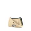 Chanel Boy small model handbag in beige leather - 00pp thumbnail