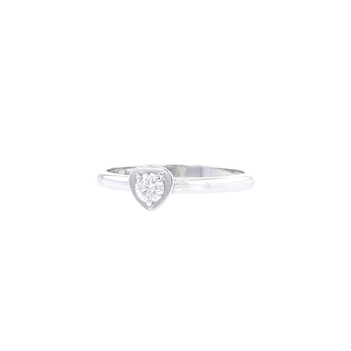 Anello solitario Cartier Diamant Léger in oro bianco e diamante - 00pp