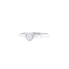 Sortija solitaria Cartier Diamant Léger en oro blanco y diamante - 00pp thumbnail