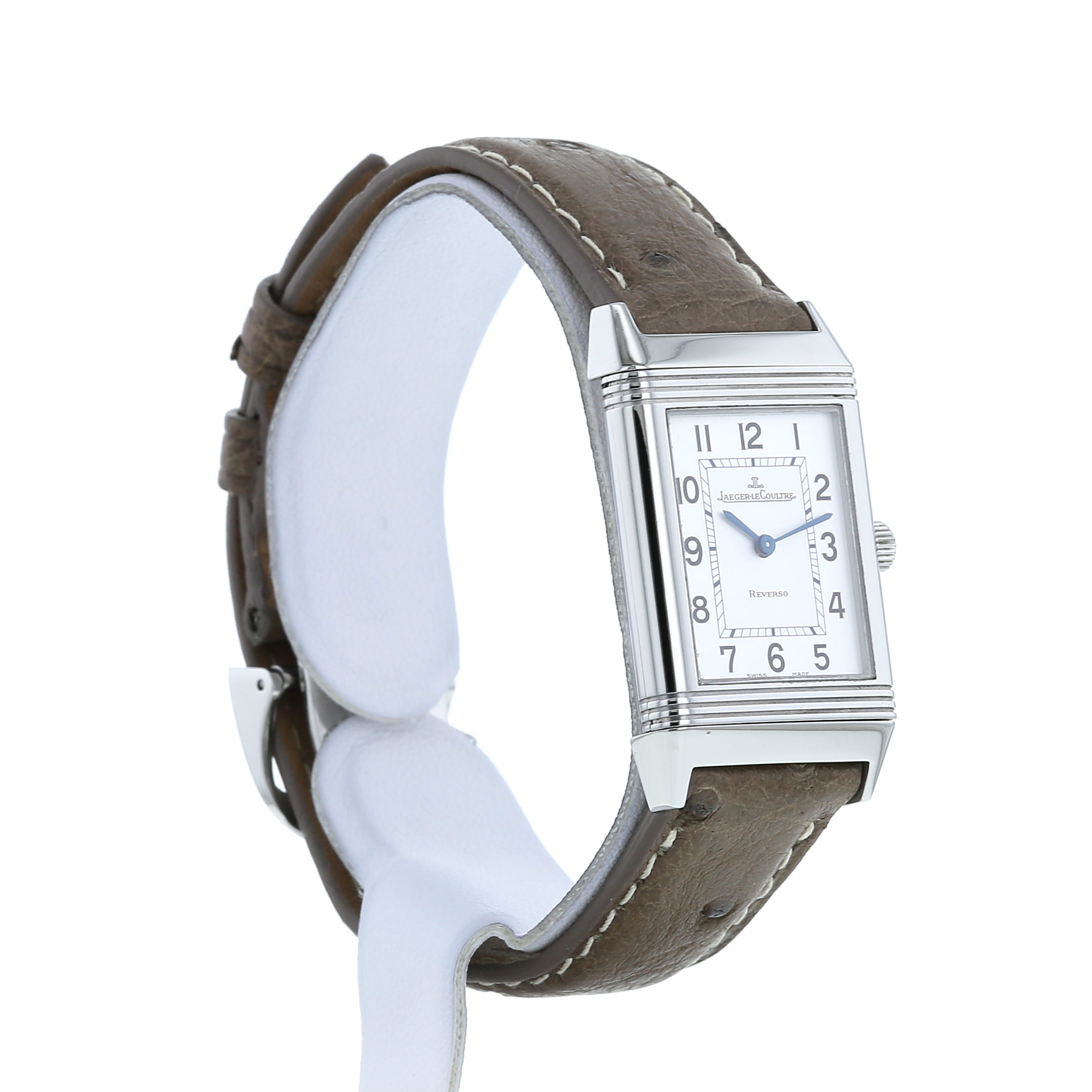 Reloj Jaeger Lecoultre Reverso de acero Ref :  252.8.47 Circa  2000