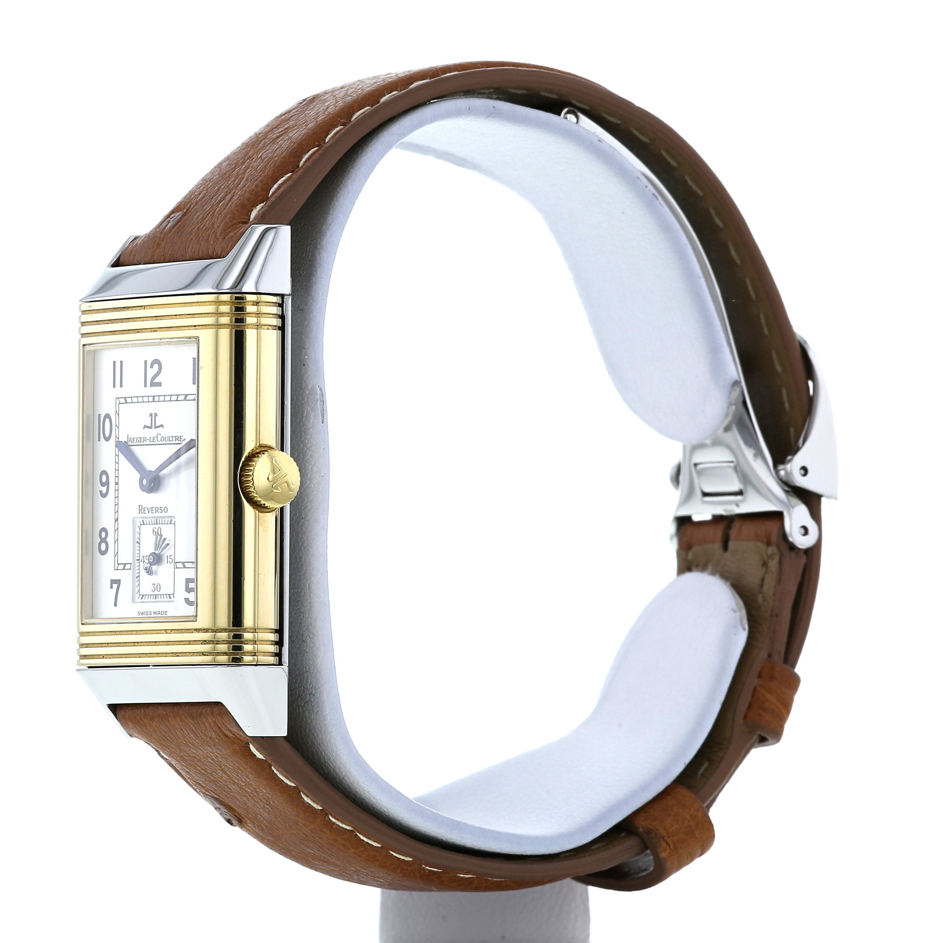 Reloj Jaeger-LeCoultre Reverso Grande Taille de oro y acero Ref :  270.5.62 Circa  2000 - Detail D1