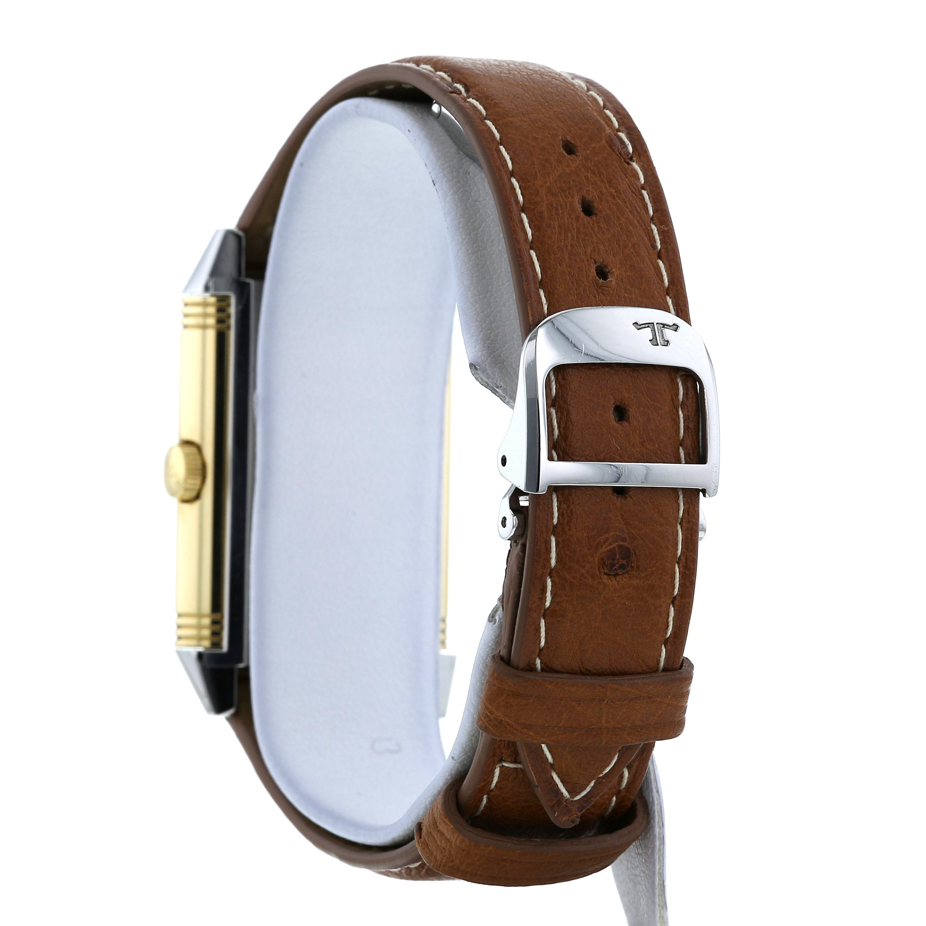 Orologio Jaeger-LeCoultre Reverso Grande Taille in oro e acciaio Ref :  270.5.62 Circa  2000 - Detail D2