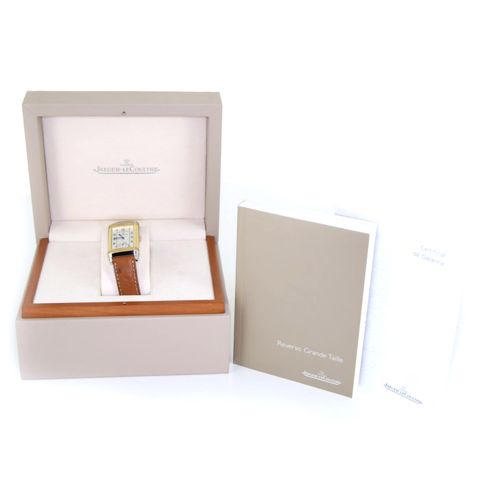 Orologio Jaeger-LeCoultre Reverso Grande Taille in oro e acciaio Ref :  270.5.62 Circa  2000 - Detail D5