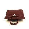 Hermes Birkin 35 cm handbag in burgundy togo leather - 360 Front thumbnail
