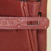 Hermes Birkin 35 cm handbag in burgundy togo leather - Detail D4 thumbnail
