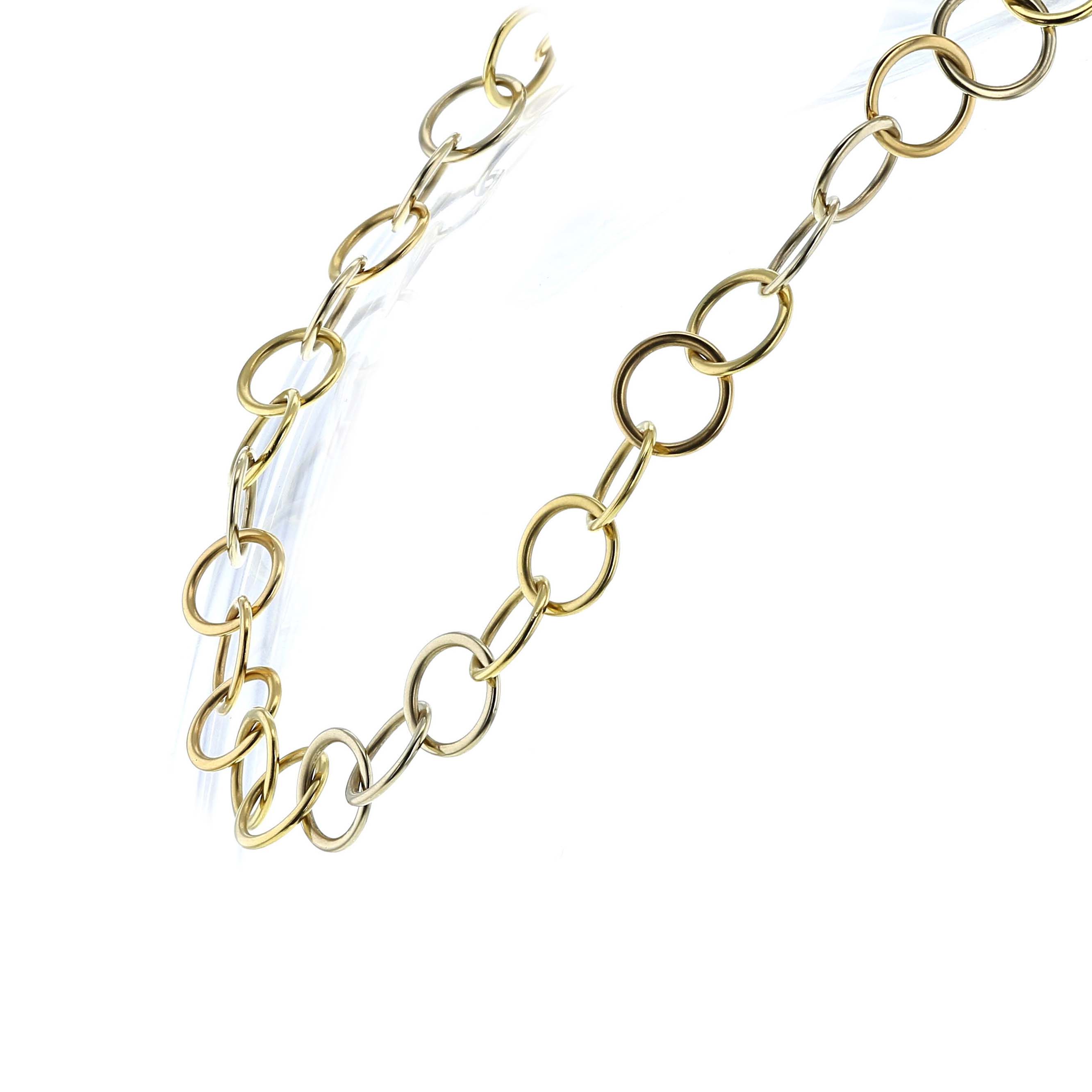 Collier Pomellato Lucciole en or jaune,  or blanc et diamant - Detail D2