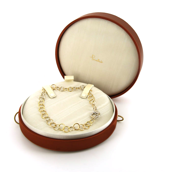 Collana Pomellato Lucciole in oro giallo,  oro bianco e diamante - Detail D4