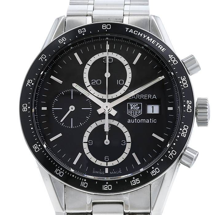 TAG Heuer Carrera Automatic Chronograph Sport Watch 384783 | Collector  Square
